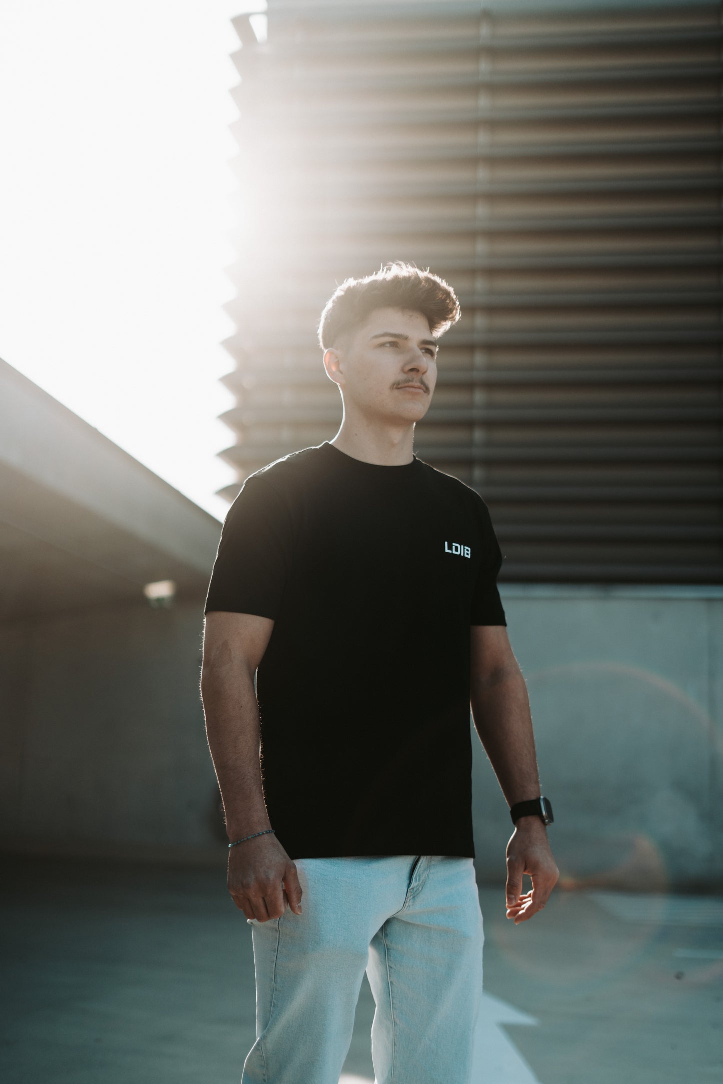 LOVEDIEDINBLOCK Signature Tee – Black