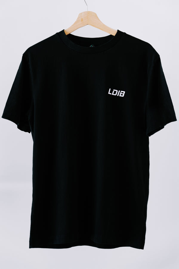 LOVEDIEDINBLOCK Signature Tee – Black