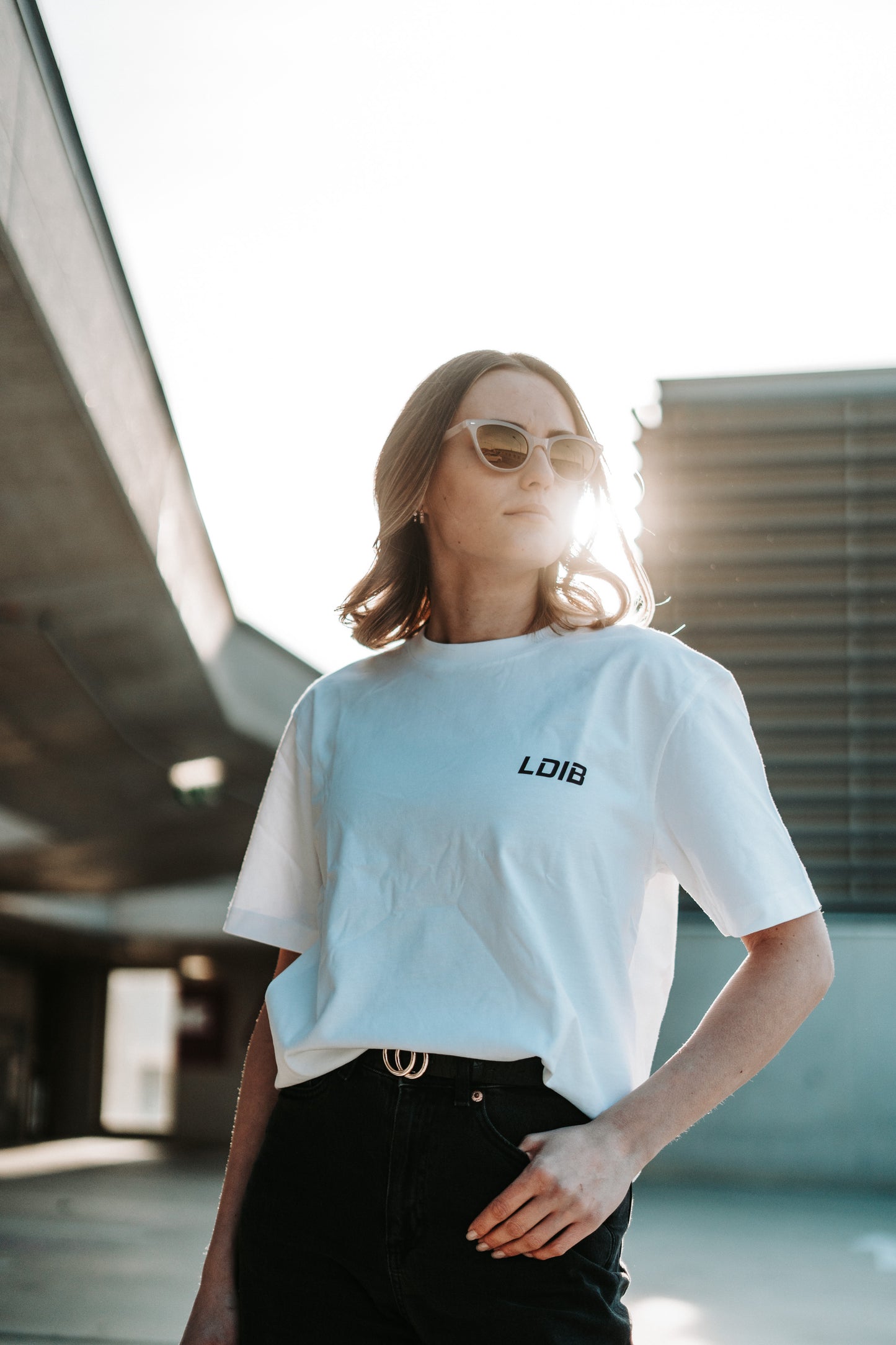 LOVEDIEDINBLOCK – Signature Tee White