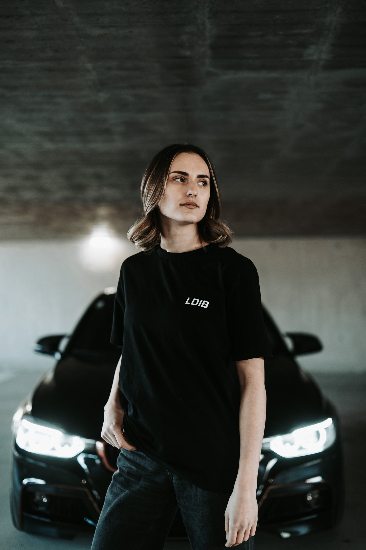LOVEDIEDINBLOCK Signature Tee – Black