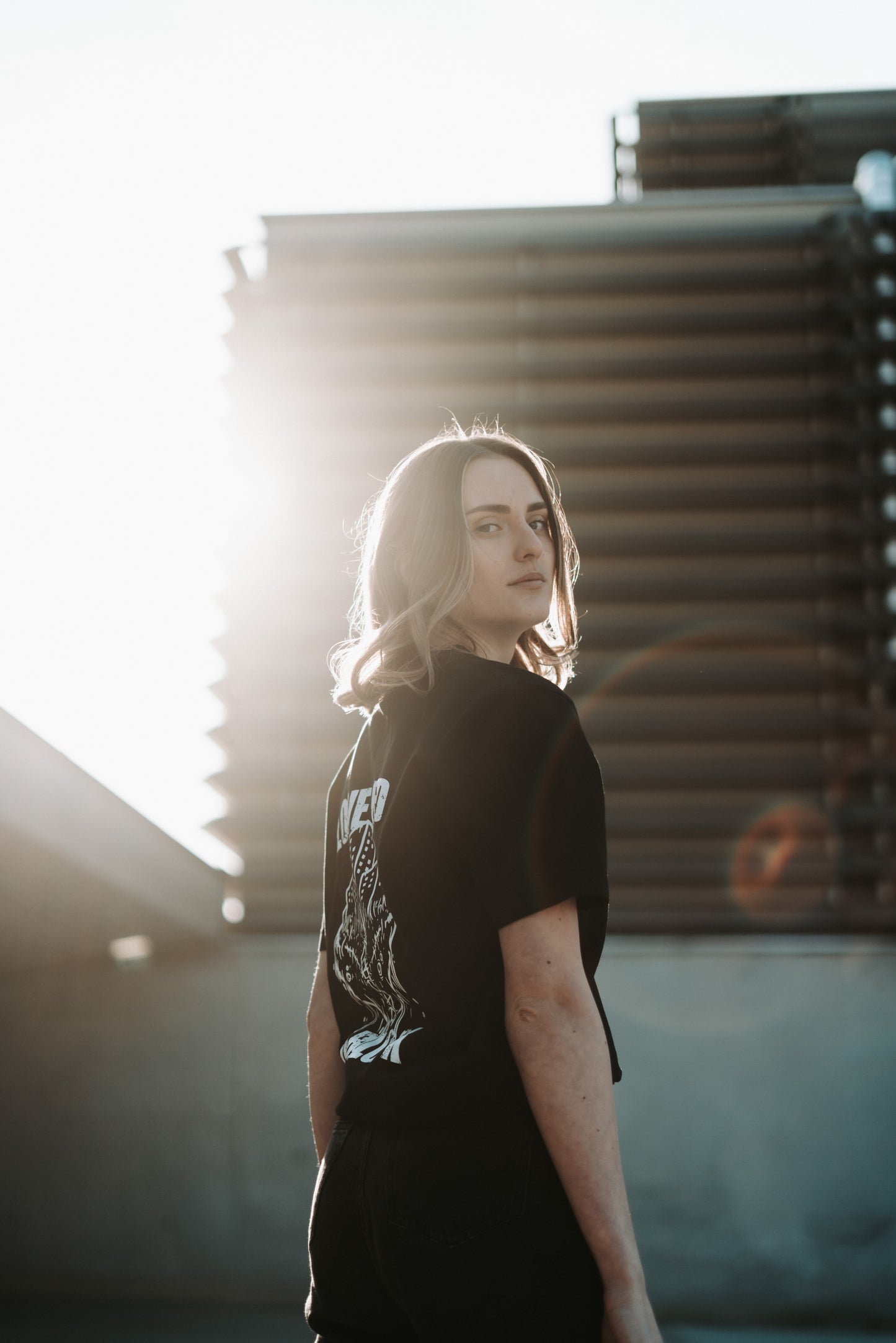 LOVEDIEDINBLOCK Signature Tee – Black