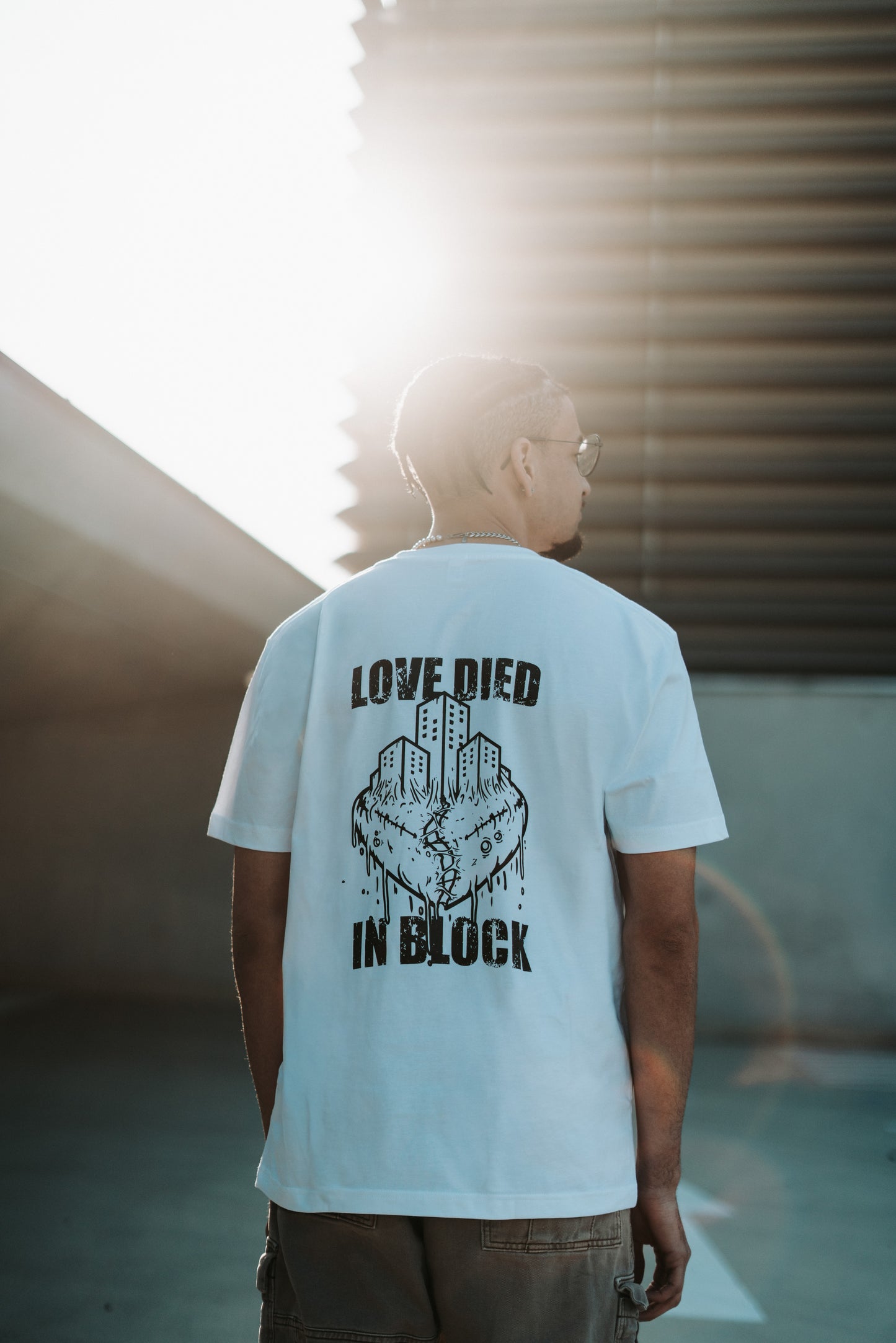 LOVEDIEDINBLOCK – Signature Tee White